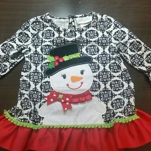 Snowman Ruffle Outfit
